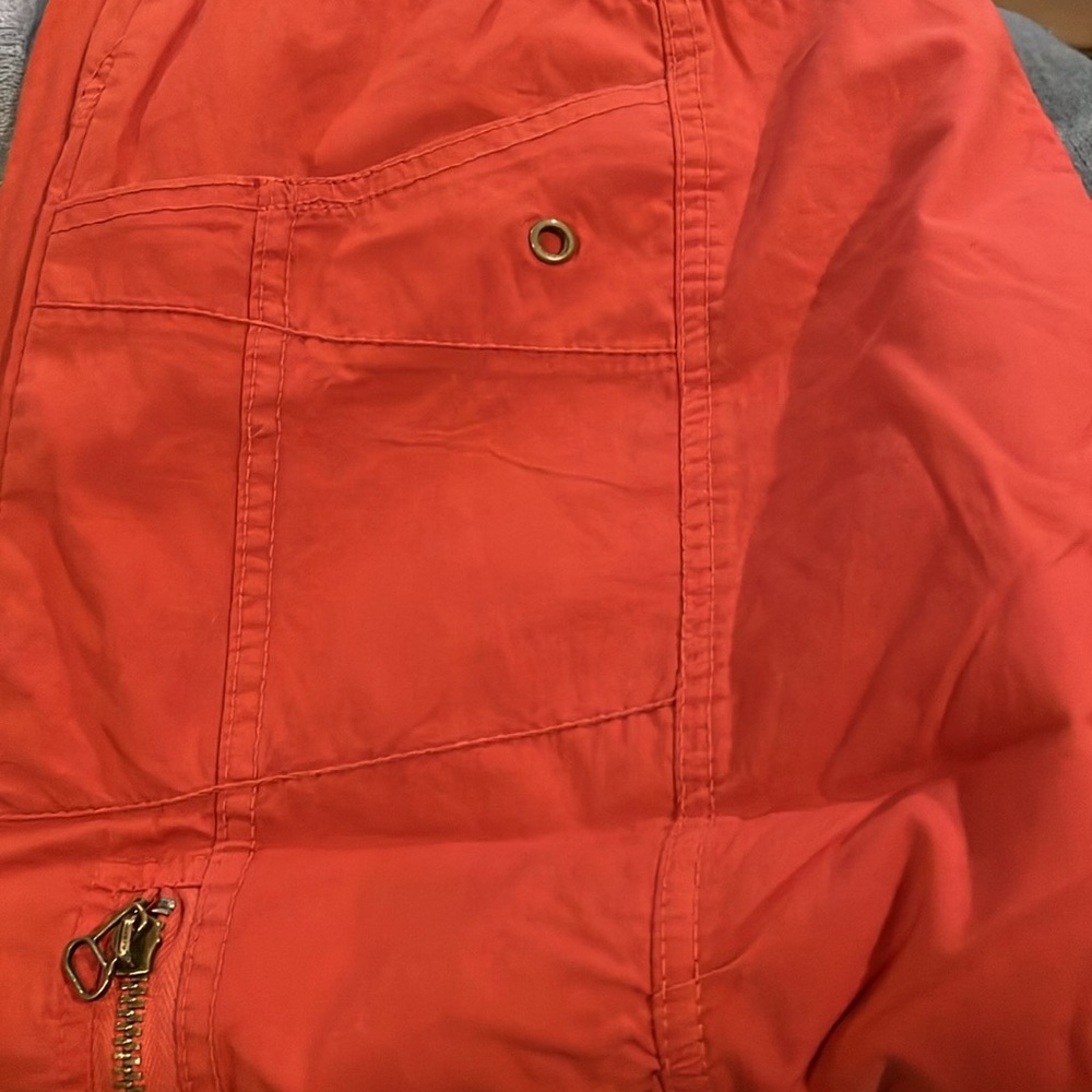 Xcvi wearables mahogany rust iris crop nwt